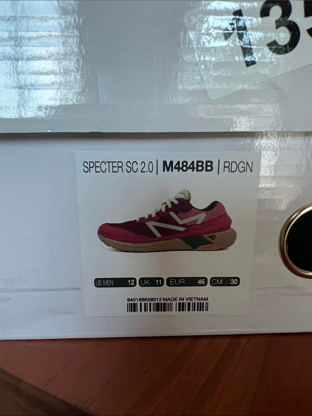 Brandblack Men's Athletic Shoe — Red/Pink